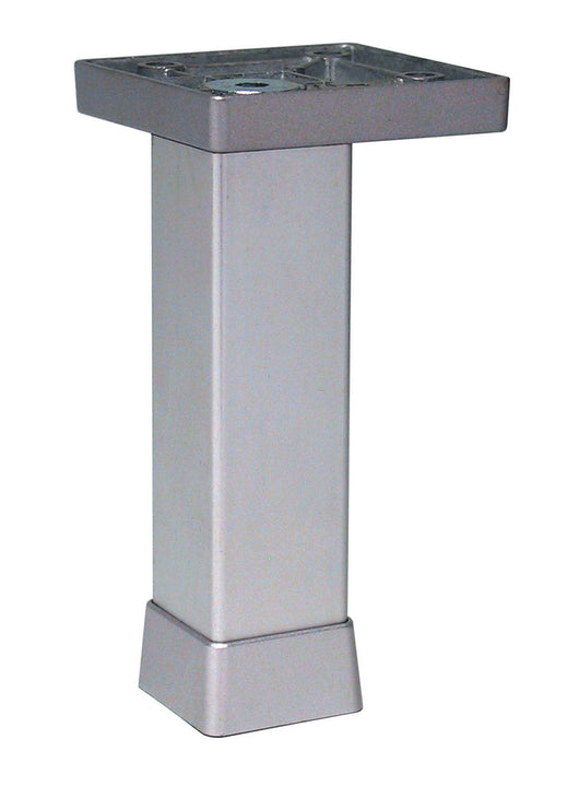 piedino alluminio argento 100 mm art.p0702-z cod:ferx.41296