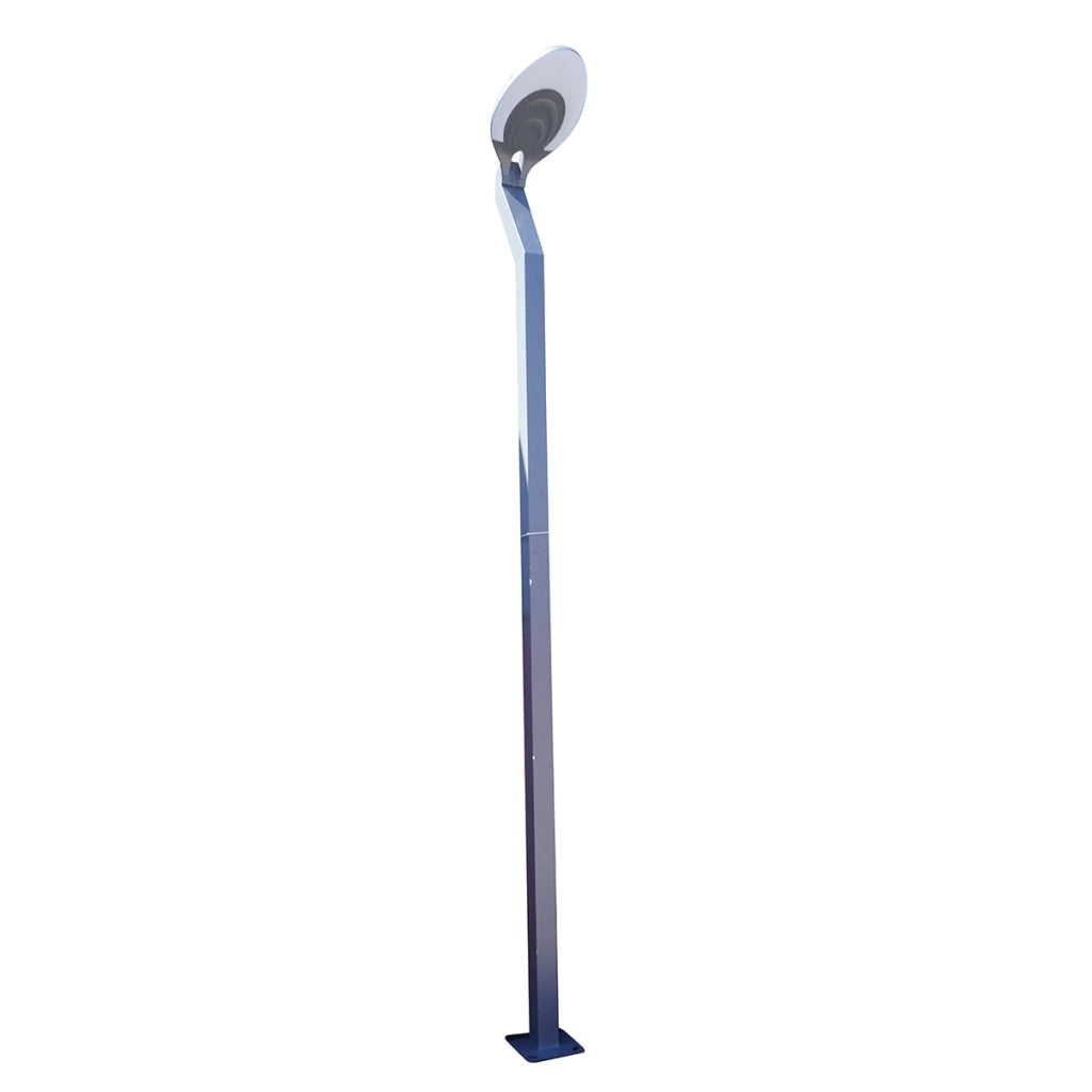 Lampada per illuminazione stradale a LED 40W, 220V, IP65, 5000K, altezza palo 3,5m