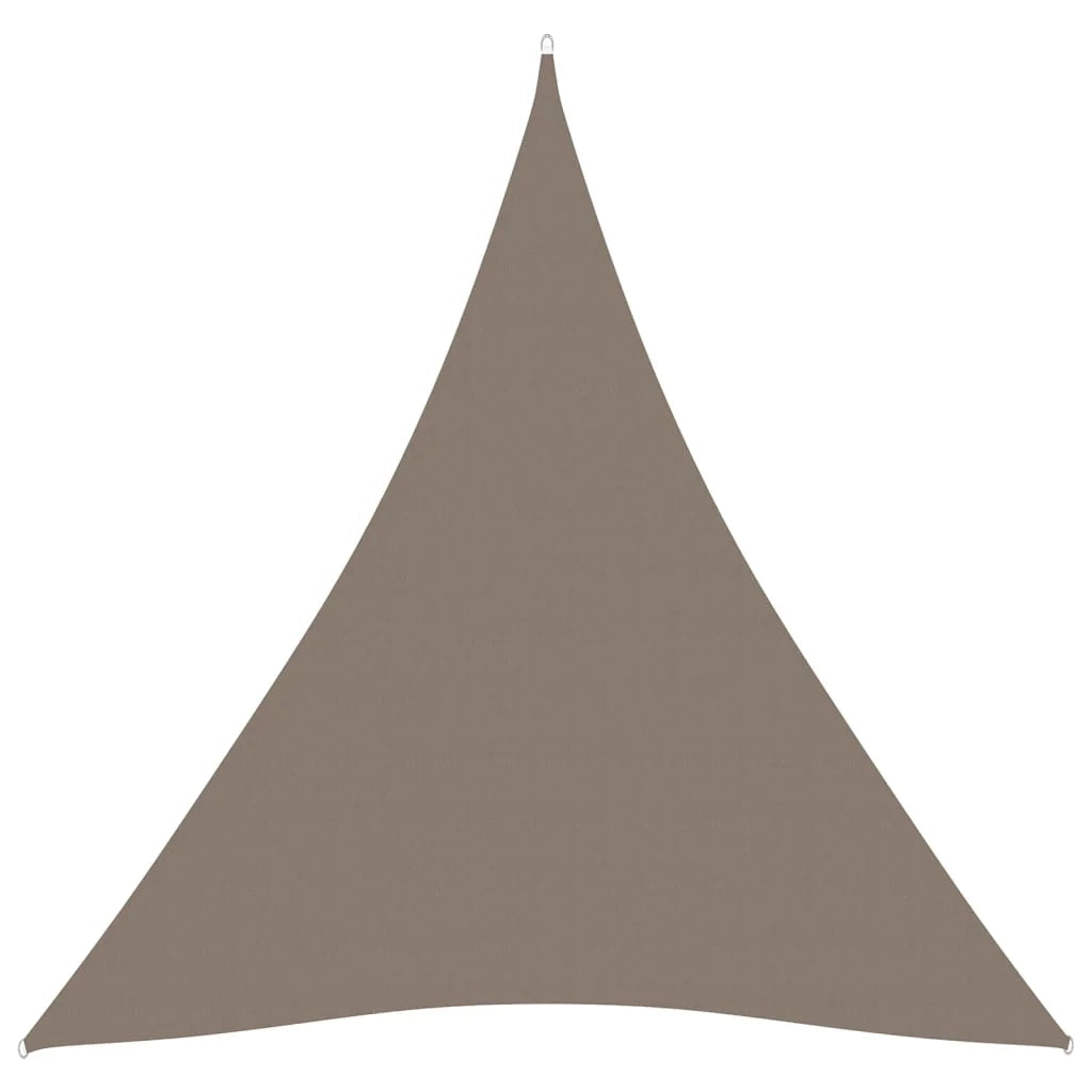 Vela ombreggiante triangolare in tessuto Oxford 3,6 x 3,6 x 3,6 m blu 02_0009814