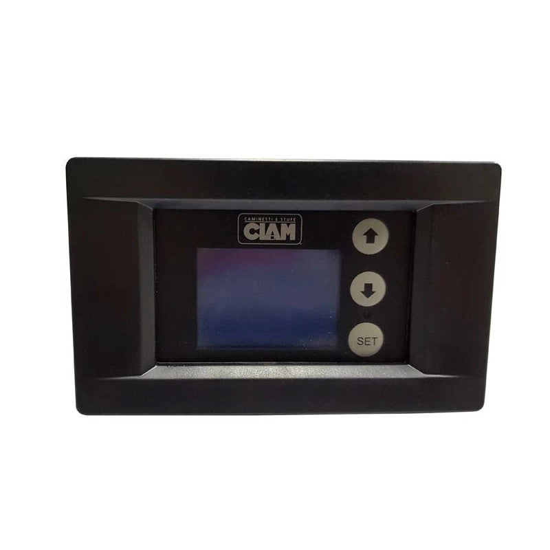 Ricambistufeapellet Scheda Quadro comandi Display MICRONOVA I084 LCD Grafico Monocromatico 84x63x30mm per Stufa a Pellet
