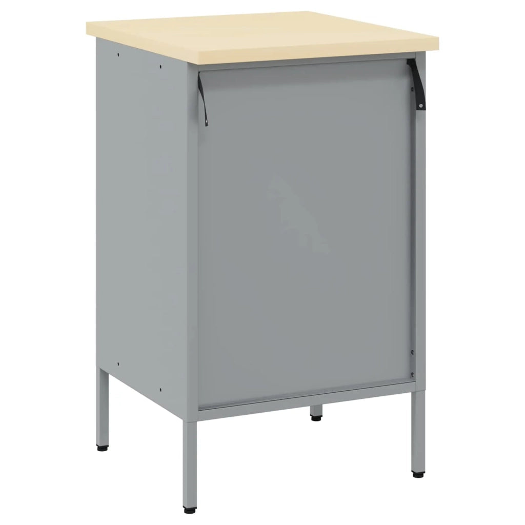Banco da lavoro con cassetto Nero e Grigio 50 x 55 x 85 cm CFW1795644
