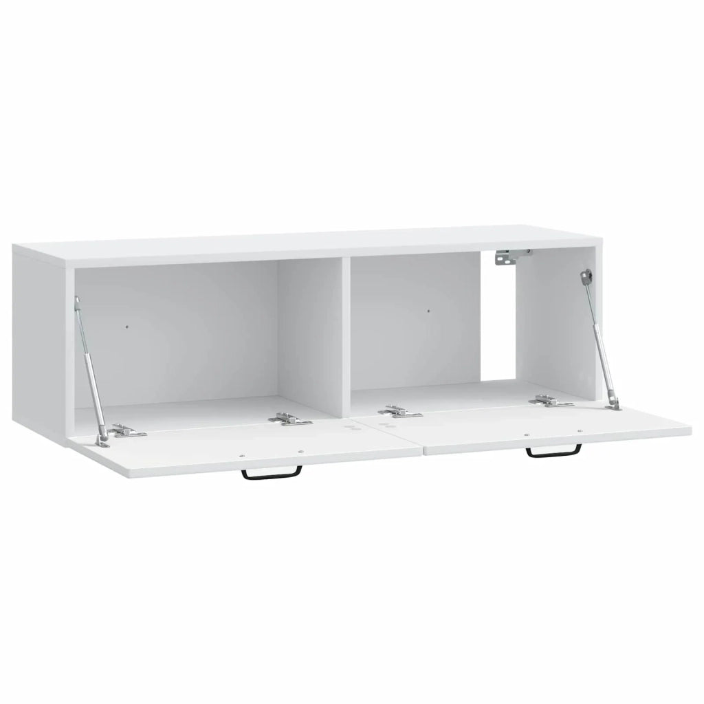 Mobile Porta TV da Muro Bianco 98 x 31 x 30 cm 899405
