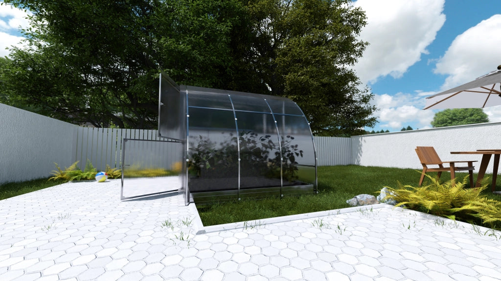 Serra da giardino KLASIKA EASY 3 x 2 m (6 m²), 6 mm con rivestimento in policarbonato