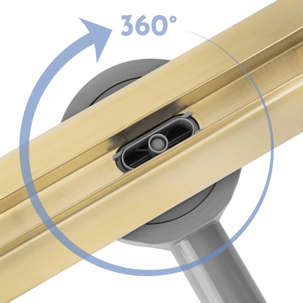 Scarico Lineare Rea Neox Slim Pro Gold 80