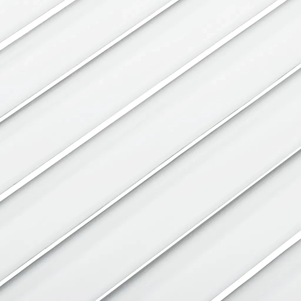 Ante a Lamelle 2 pz Bianche 39,5x49,4 cm in Legno di Pino CFW2476619