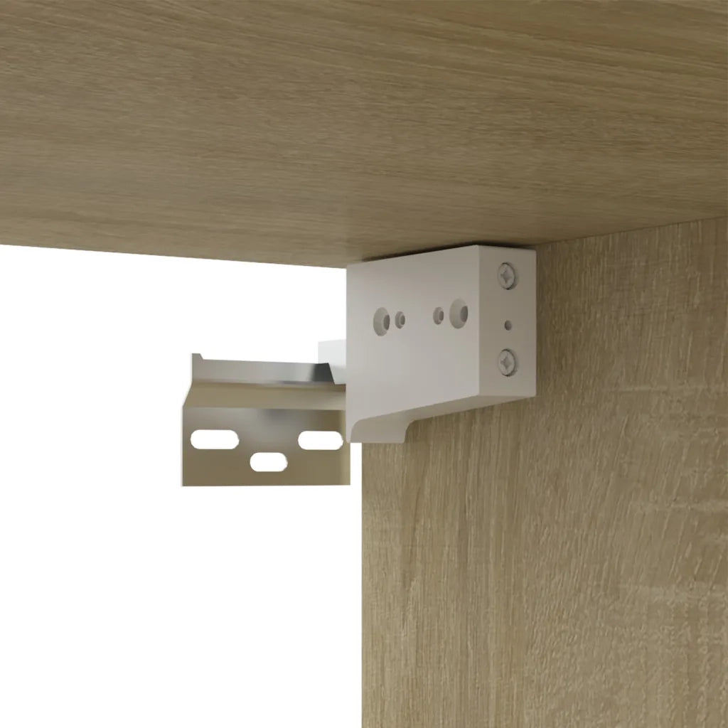 Set di Mobili Porta TV 8 pz-Set di 8 Credenza per TV Rovere Sonoma in Legno Multistrato 111345
