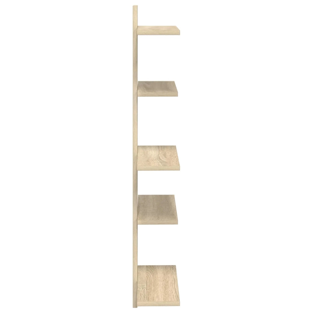 Mensola a muro flottante Rovere Sonoma 48,5 x 15 x 101 cm 8012198