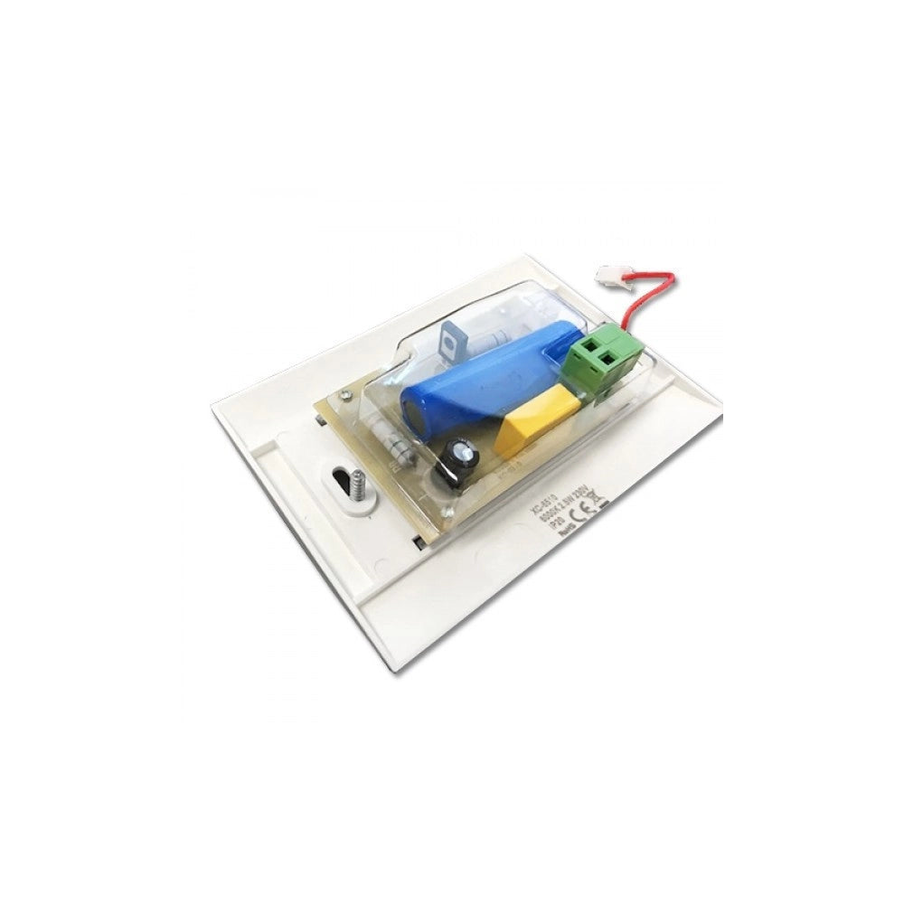 Trade Shop - Lampada Di Emergenza Segnapassi A Led 2,5w Da Incasso Per Cassetta Scatola 503 -
