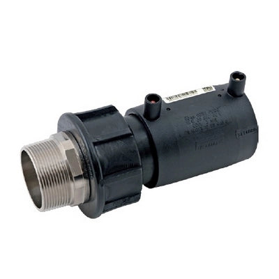 MANICOTTO DI TRANSIZIONE PE/OTTONE  MASCHIO PE 100- Diam. 90 x 3- FUSIO- pezzi 1