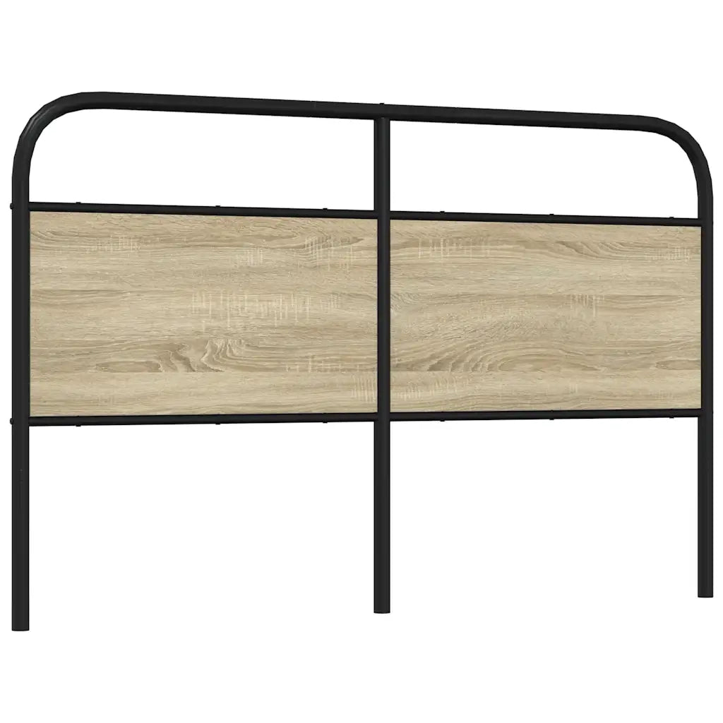 Testiera di Ricambio Rovere Sonoma 150 cm in Acciaio e Legno Multistrato 4100292