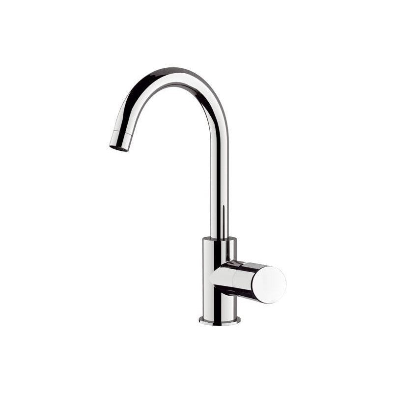 Rubinetto cucina con canna alta a U serie Fusion