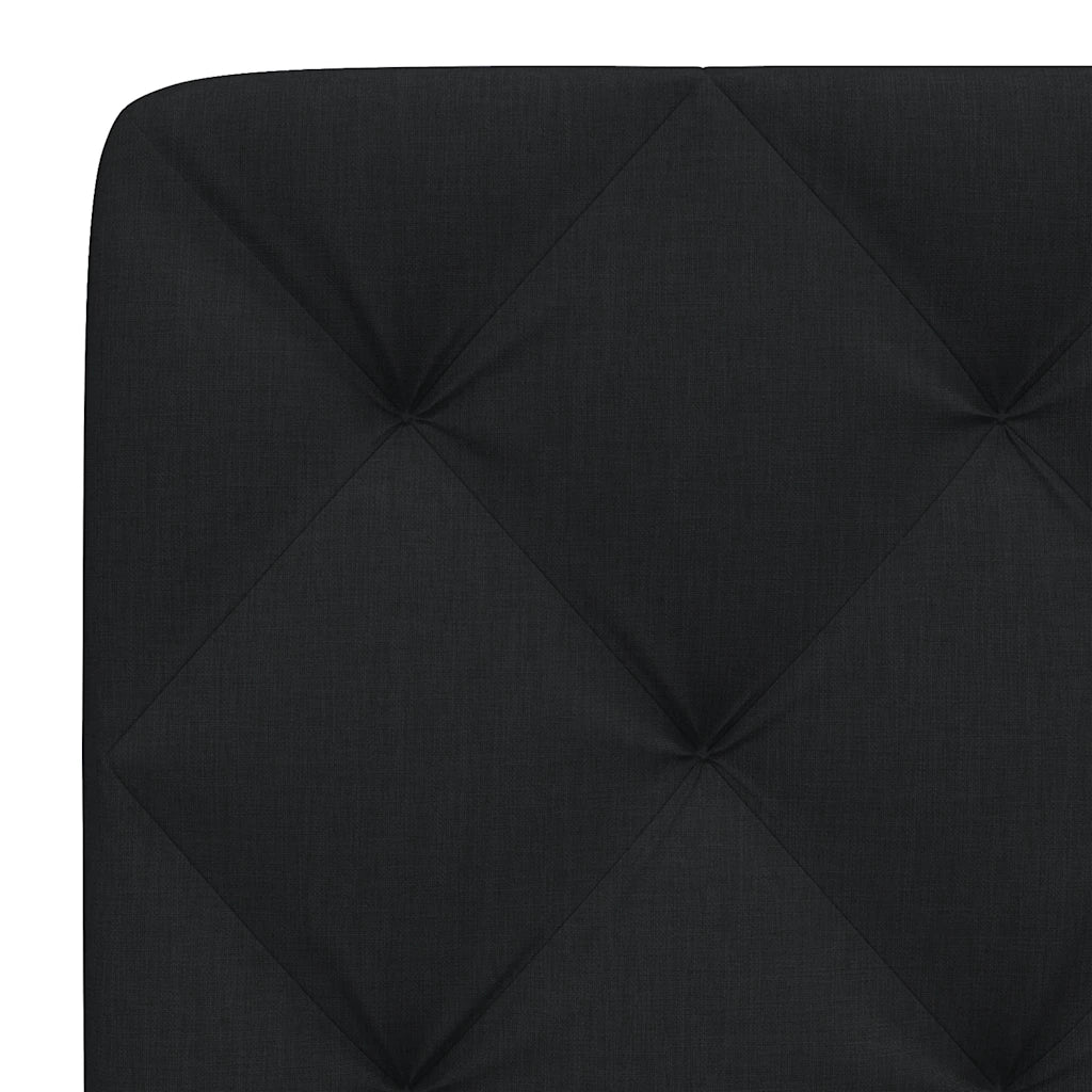 Cuscino Testiera Nero 90 cm in Tessuto CFW9184159