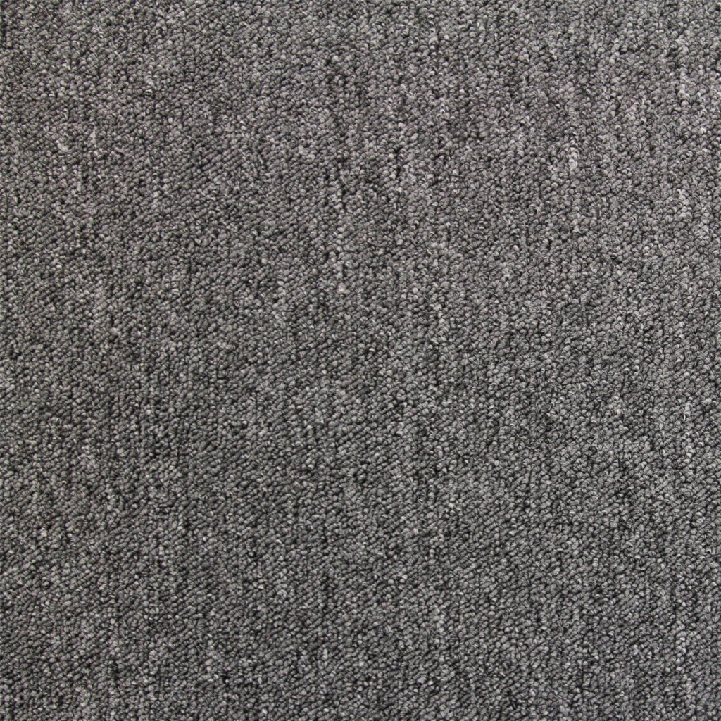 20 Quadrotte di Moquette 50x50cm Colore Antracite 5mq Dure per Casa e Ufficio