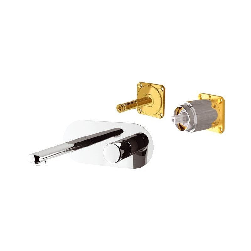 Miscelatore monocomando a incasso per lavabo, serie Fusion