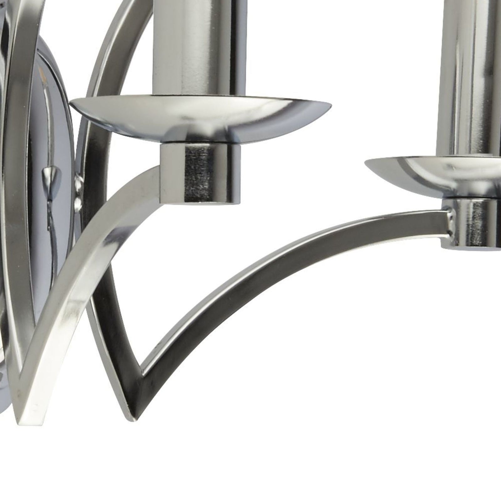 Applique Classica Ascot Acciaio Cromo 2 Luci E14