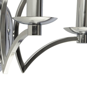 Applique Classica Ascot Acciaio Cromo 2 Luci E14