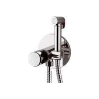 Shut off su piastra arrotondata con miscelatore serie Fusion