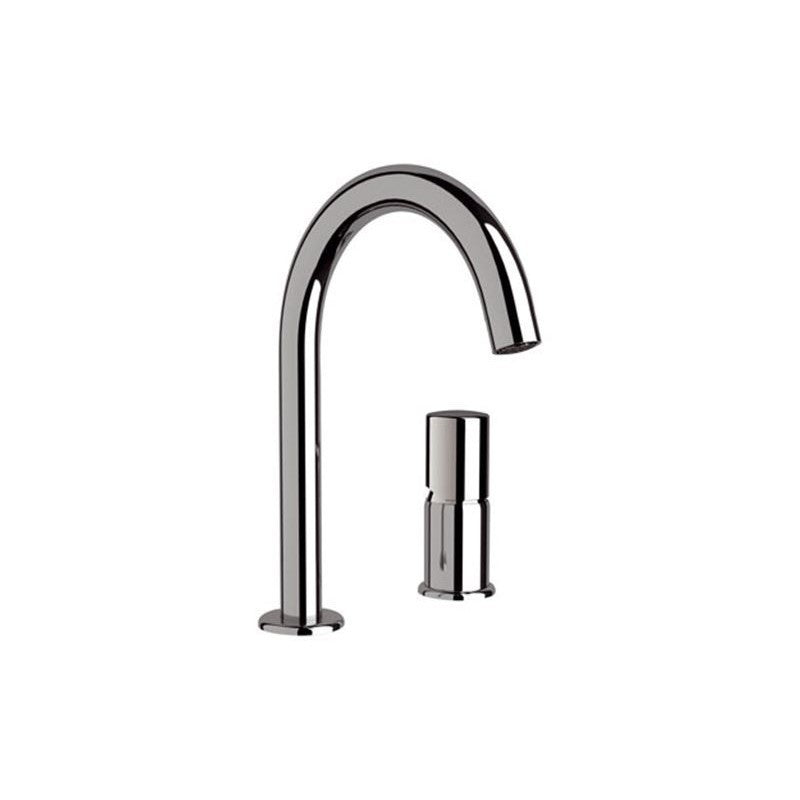 Miscelatore lavabo due fori moderno serie Fusion