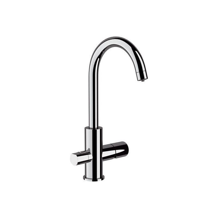 Miscelatore lavello a 3 vie di ingresso con bocca girevole serie Fusion