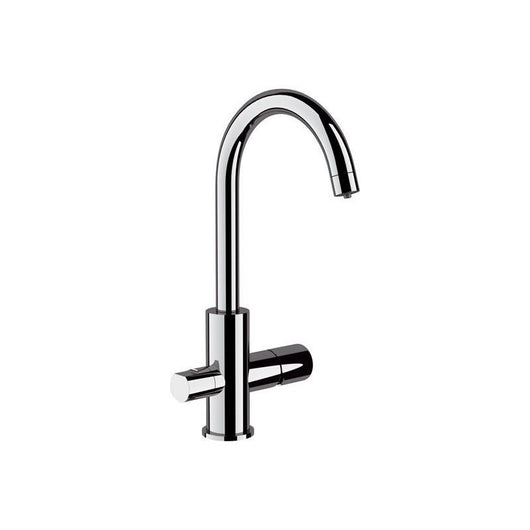 Miscelatore lavello a 3 vie di ingresso con bocca girevole serie Fusion