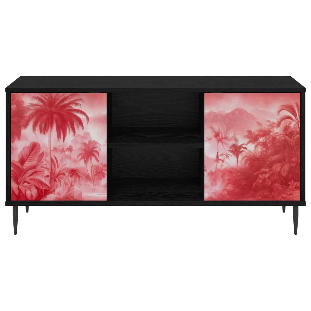 Mobile TV AACHEN 102 x 33 x 51 cm Rovere Nero 8007066