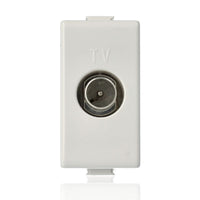 AM5173P - Matix Presa Tv Passante  Bianco