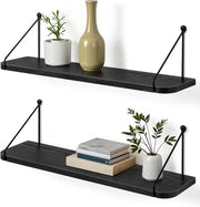 Wandrek moderno - design moderno - 1 pezzo - legno e metallo - 60 cm