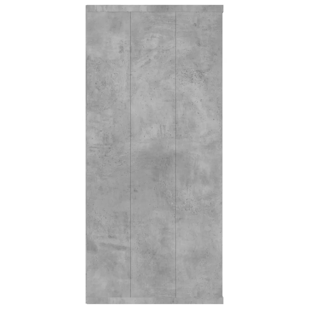 Libreria/Credenza Grigio Cemento 66x30x98 cm Legno Multistrato 800346