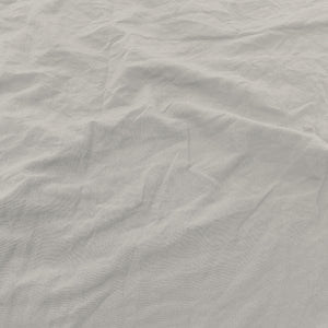 Copripiumino Matrimoniale con Sacco e Federe Linea Water Washed Sabbia