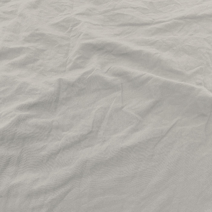 Copripiumino Matrimoniale con Sacco e Federe Linea Water Washed Sabbia