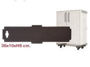 CARRELLI SPOSTA MOBILI RETTANGOLARI CM.36x10x8 PORTATA MAX 170KG