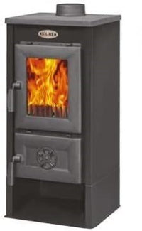 STUFA A LEGNA KARUSEL MAXI ANTRACITE DIM. 41x36xH87 CM