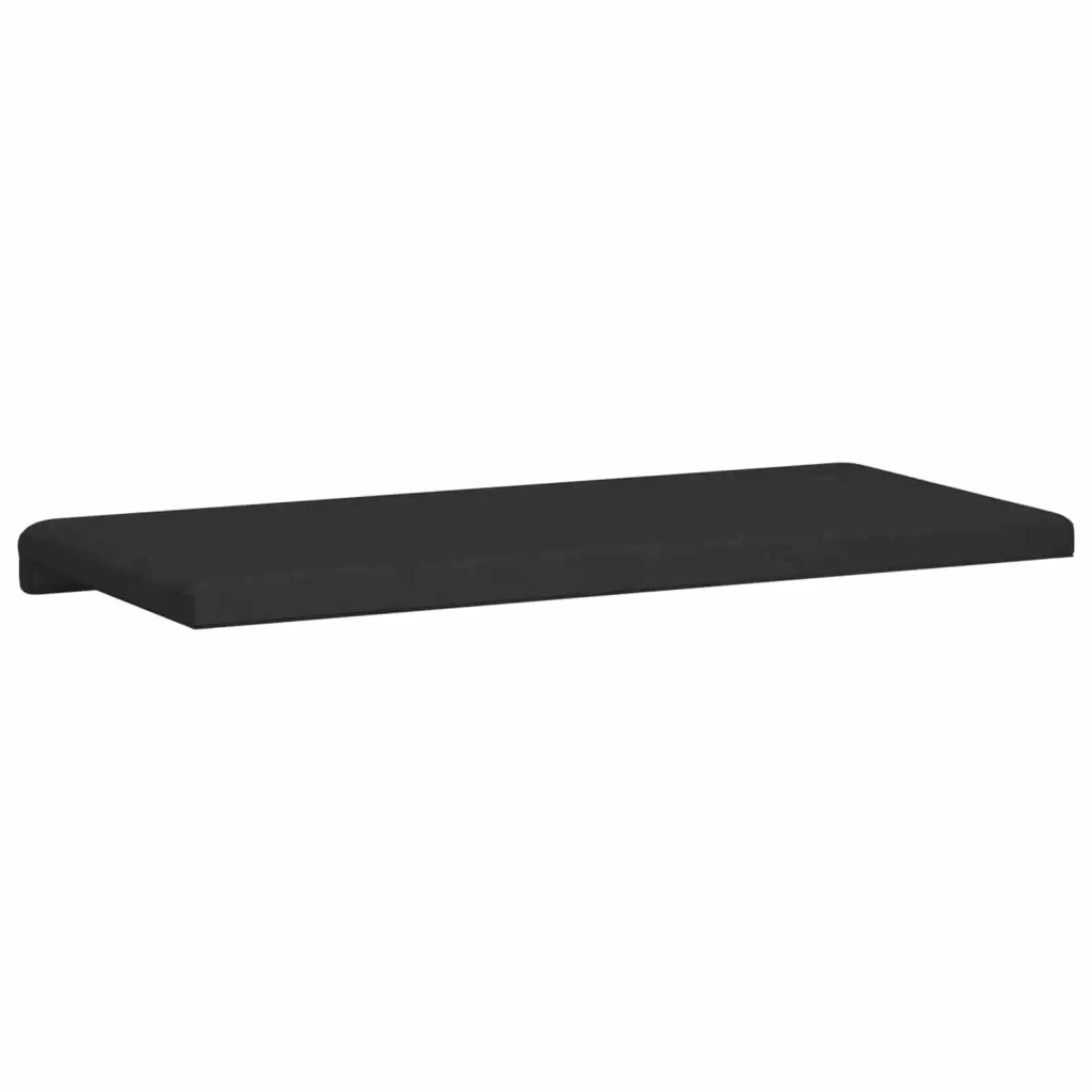 Cuscino per panchina Microfibra Nero Profondità 35 cm 42043286