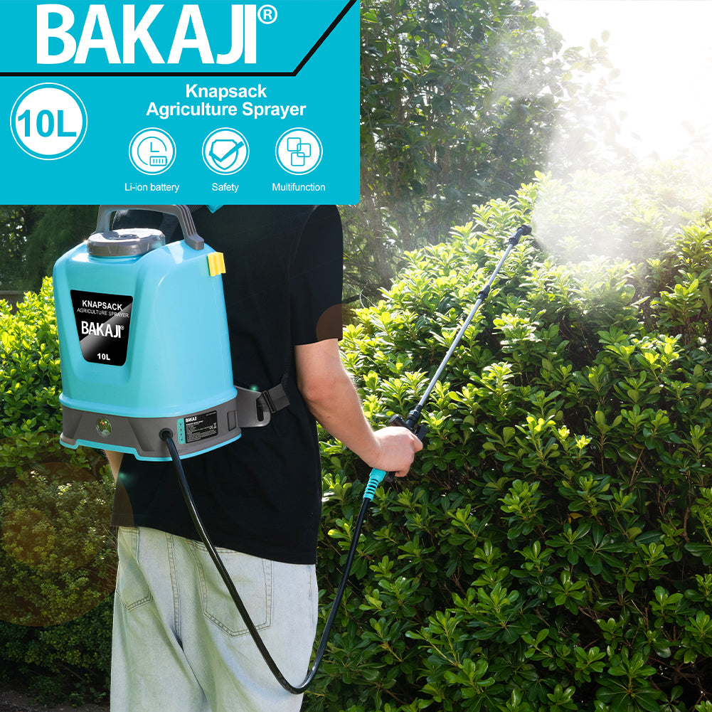 Nebulizzatore a Batteria 10Litri Senza Fili Spruzzatore a Pressione per Giardino