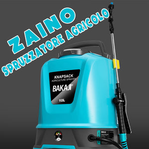 Nebulizzatore a Batteria 10Litri Senza Fili Spruzzatore a Pressione per Giardino