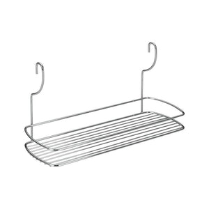 Mensola da Cucina Cromo per Barra Portaoggetti Sottopensile Lonardo Metaltex