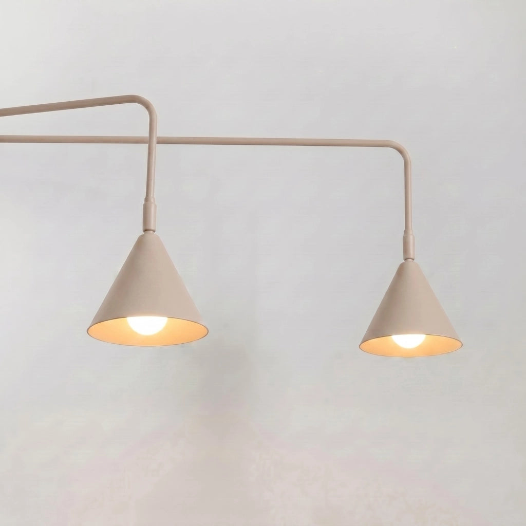 Applique NOX 2 taupe con interruttore