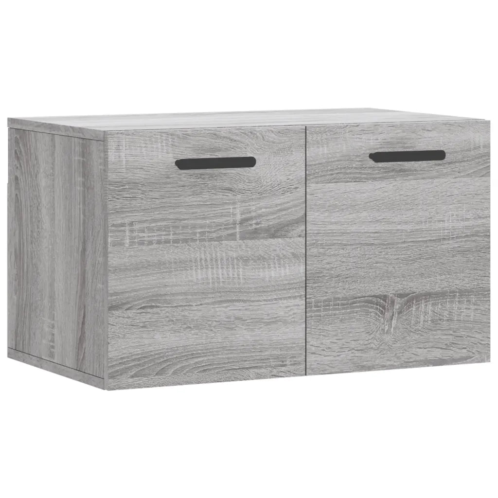 Armadietto a Muro | Mobile a Parete Grigio Sonoma 60x36,5x35cm in Legno Multistrato