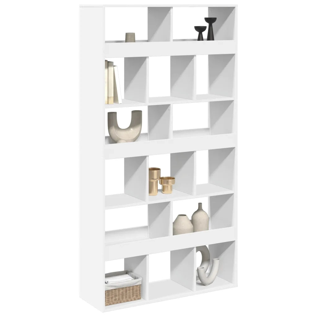 Divisorio Stanza | Paravento | Divisorio Ambienti Bianco 100x33x187,5 cm in Truciolato