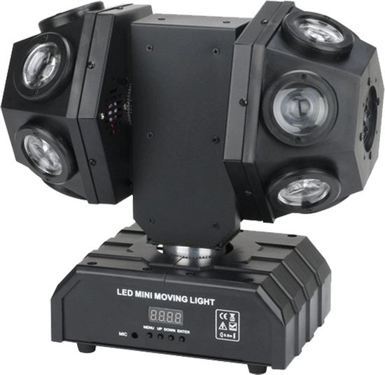Laser Stroboscoop 4 in 1 - Dischi Volanti - Lichtshow - 3 in 1 - Disco - LED - Feestverlichting - Discolamp - Bewegend
