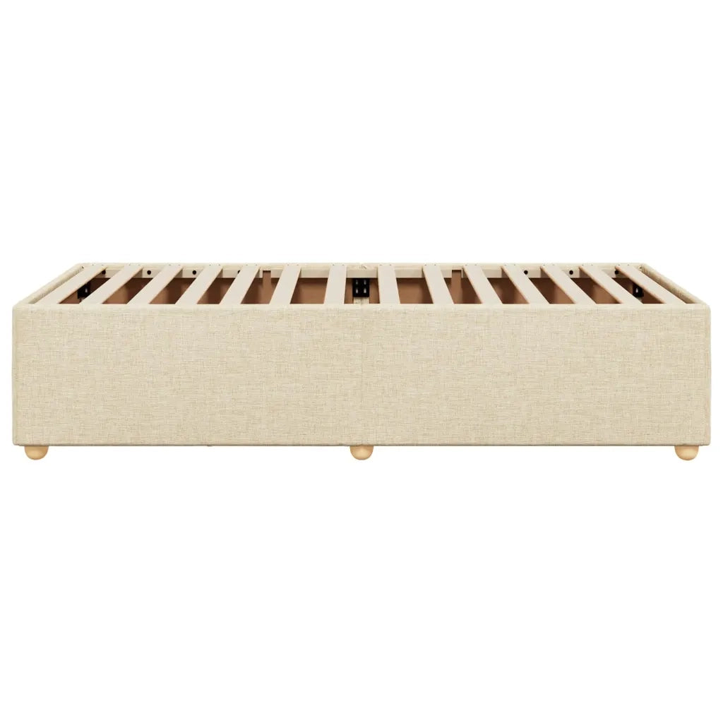 Giroletto senza Materasso Crema 90x200 cm in Tessuto 3284706