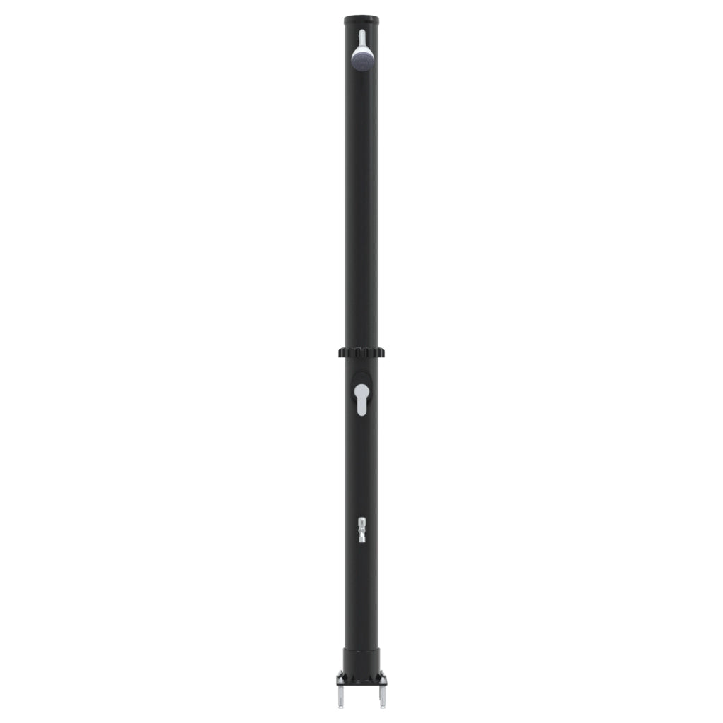 doccia solare per esterni con rubinetto 217 cm 20 L