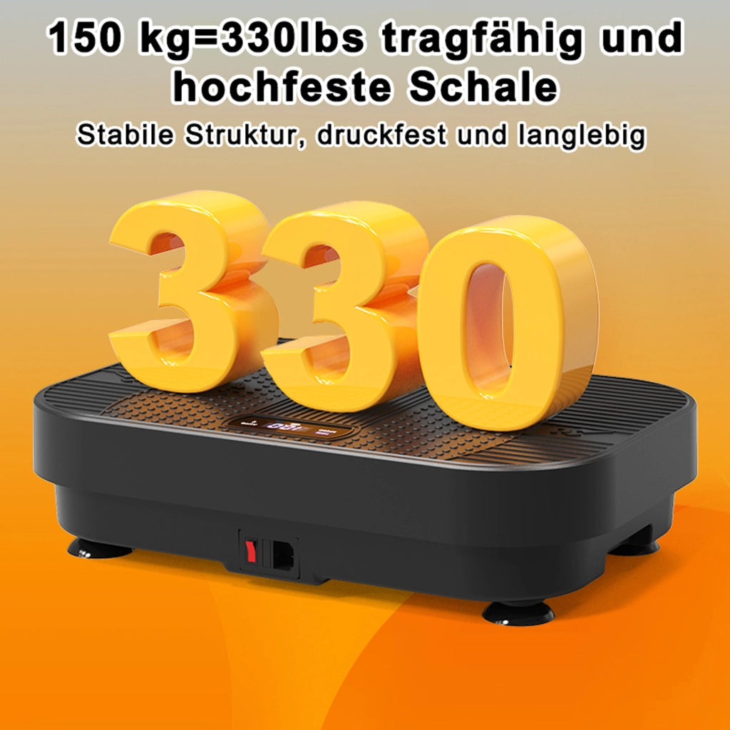 Piattaforma vibrante Fitness con musica BT; allenamento corpo intero per home gym