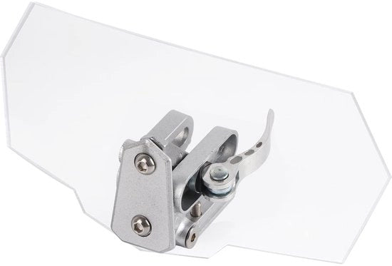 Vendita Accessori Motori - Paraurti Motorizzato Regolabile - Difensore del Vento - Forma Universale - Materiale ABS - Dimensioni 270 x 122 x 4 mm - Inclusa Fissa - Paraurti Motorizzato