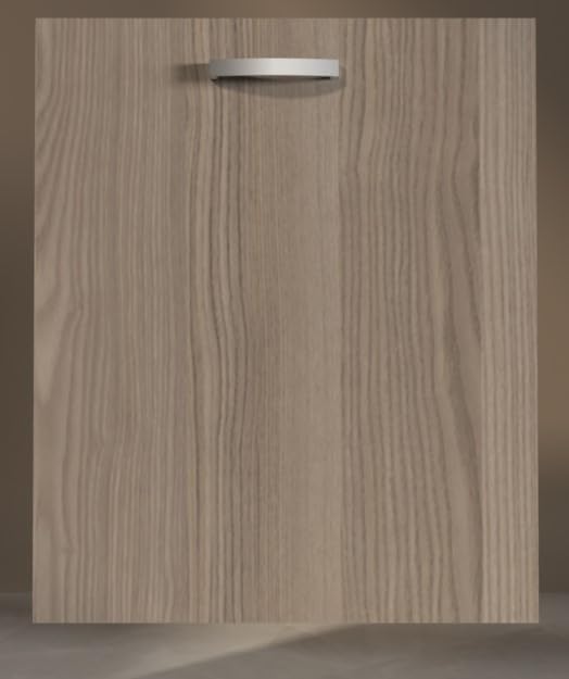 Anta per mobili in Legno nobilitato Compresa di Maniglia e Cerniere 90X40 OLMO