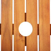 Tavolo da Giardino 88x88x74 cm in Legno Massello di Acacia 45961