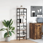 Libreria Rovere fumé 40 x 29,5 x 149 cm Legno multistrato 883912