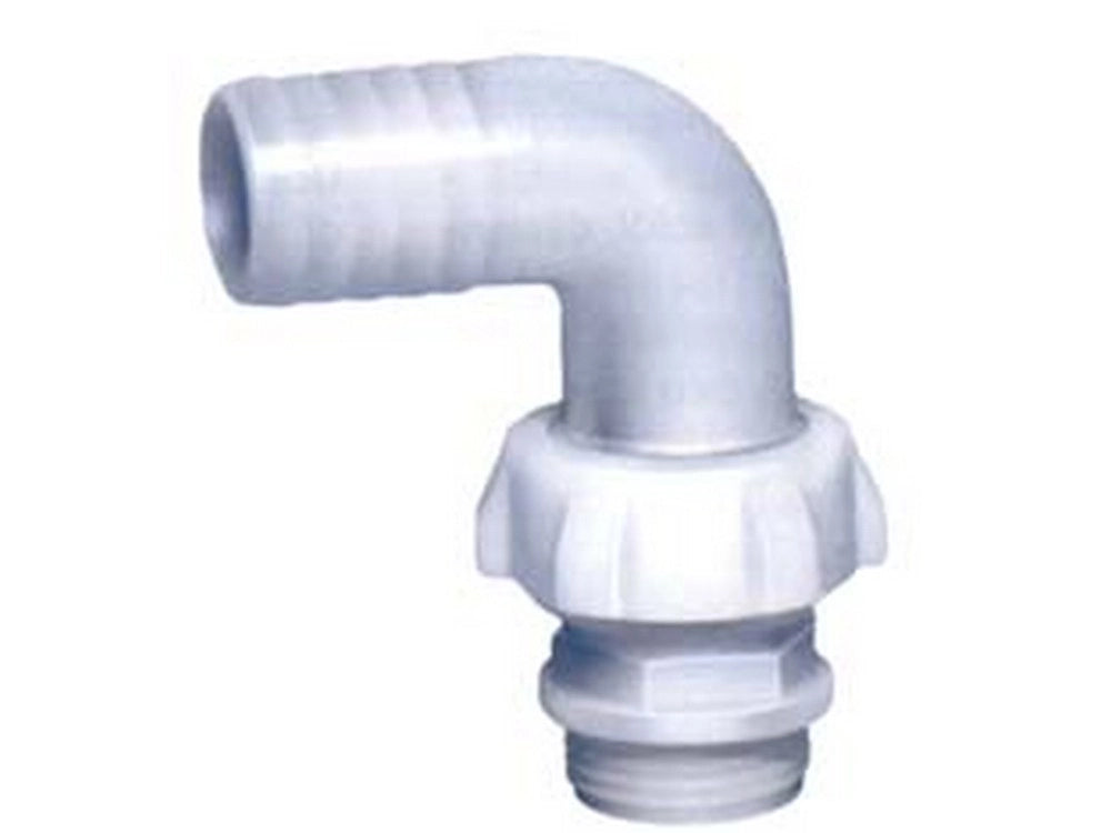 10pz raccordo in nylon curvo portagomma a 3 pezzi per pompe - m 1" x ø mm.30 cod:ferx.fer197359