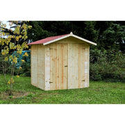 Casetta in legno per esterni con pavimento, perline spessore 16mm  mod. C200/2DP
