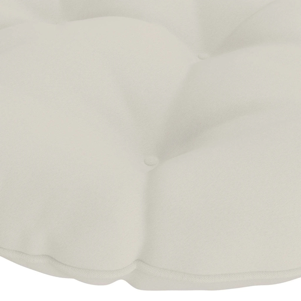 Cuscino per Sedia Appesa VIANEN 100% Poliestere Bianco 954013